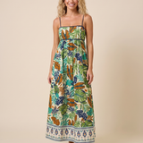 Palm Paradise Midi Dress