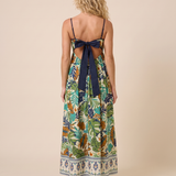 Palm Paradise Midi Dress