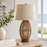 Paxton Woven Table Lamp