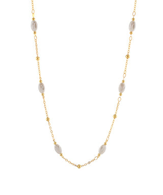 Pearl Stationed Necklace