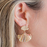 My Sister's Cottage | Waterproof | Fan Drop Earrings