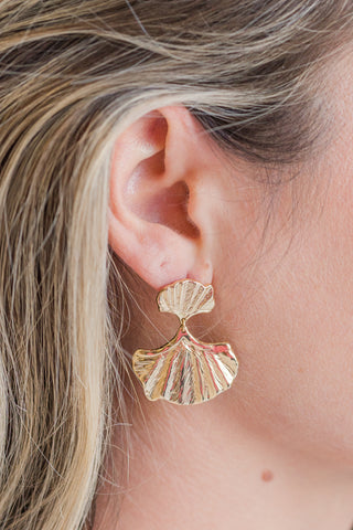 My Sister's Cottage | Waterproof | Fan Drop Earrings