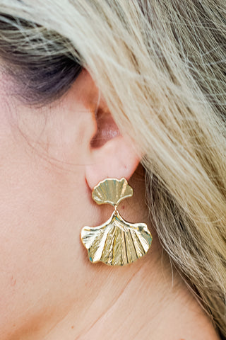 My Sister's Cottage | Waterproof | Fan Drop Earrings