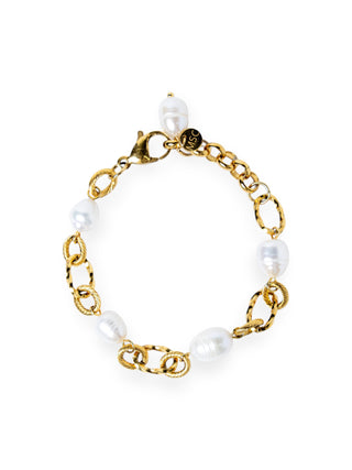 My Sister's Cottage | Waterproof | Chunky Pearl Station Bracelet