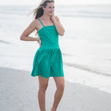 Drop Waist Sleeveless Mini Dress