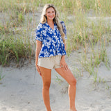 Pleated Front Detail Shorts (detail view 2)