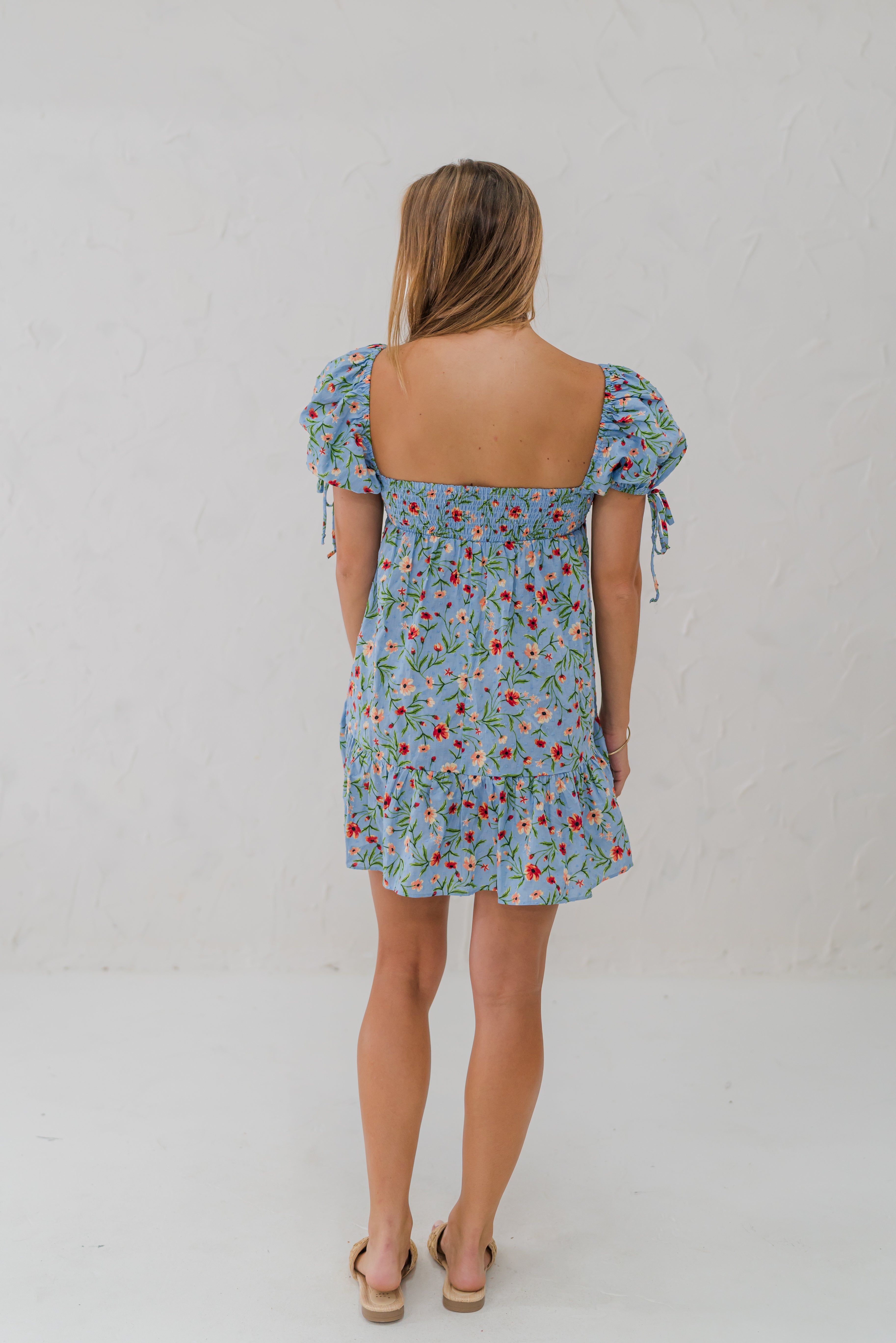 Floral Sweetheart Dress (detail view 4)