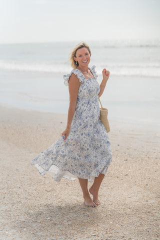 Smocked Tiered Dress