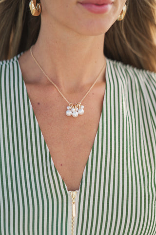 Pearl Ring Necklace