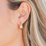 Teardrop Stud Earrings