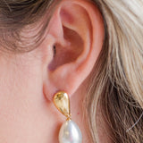 My Sister's Cottage | Waterproof | Teardrop Statement Earrings (detail view 2)