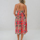 Corset Bust Midi Dress (detail view 5)
