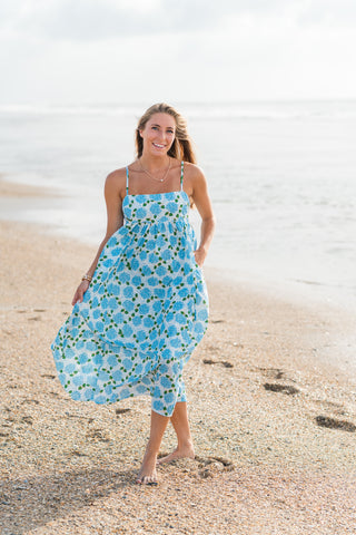 Hydrangea Midi Dress