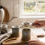 Pour Over Tea For One with Cup & Saucer