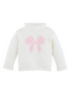 Bow Rollneck Toddler Sweater