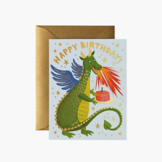 Birthday Dragon Card