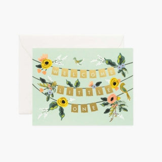 Welcome Little One Garland Card