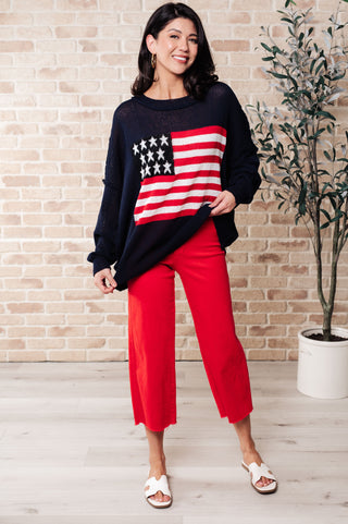 Lightweight Flag Pullover