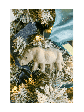 Rhino Safari Animal Ornament