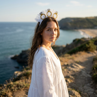 Ring Bridal Headband