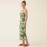 Sage Garden Cutout Maxi Dress