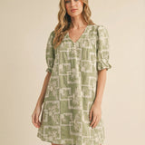 The Garden Embroidered Dress (detail view 3)
