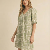 The Garden Embroidered Dress