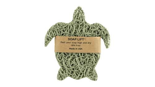 Sage Turtle Recycled Soap Lift