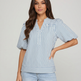 Sailaway Stripe Tunic Top