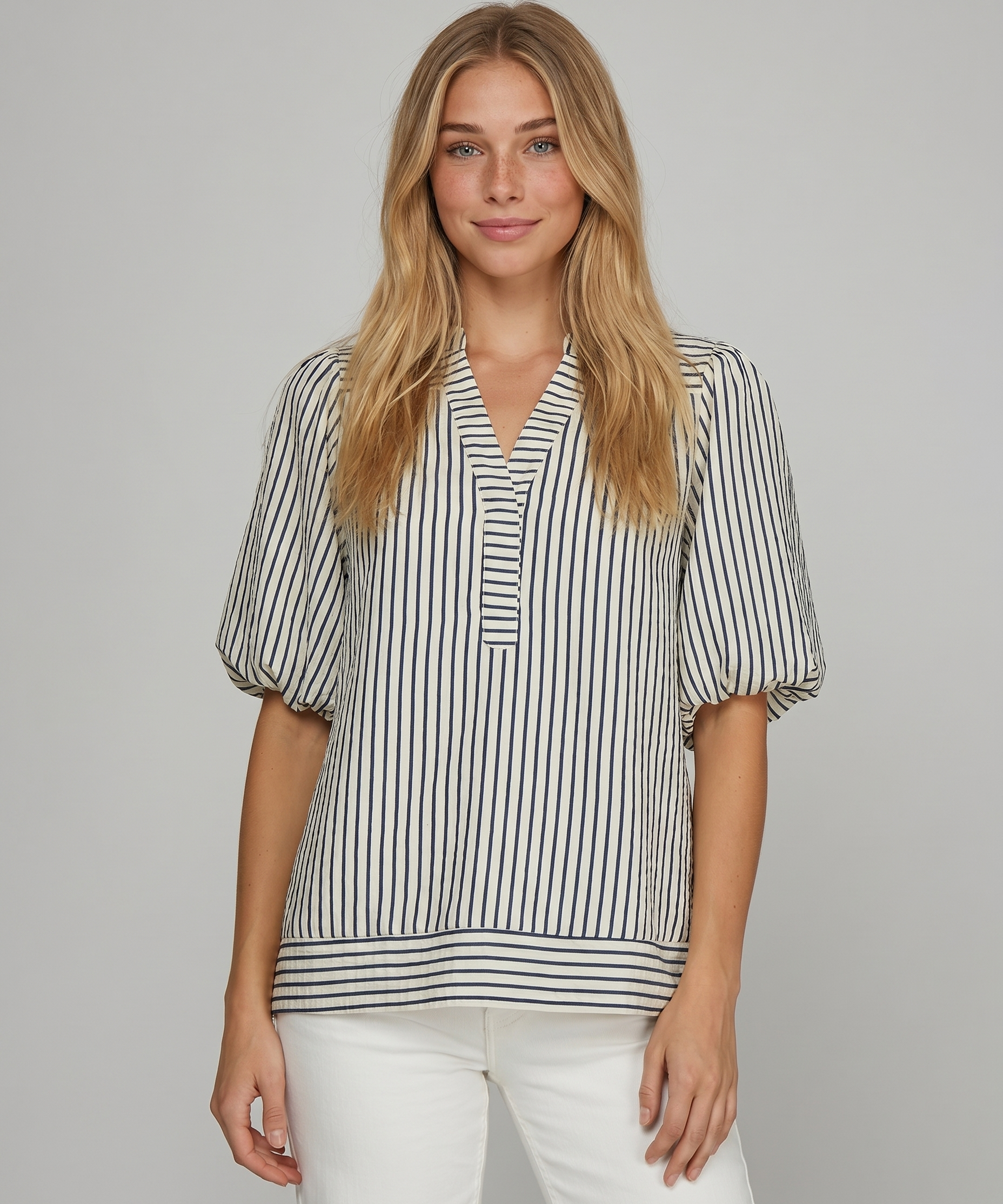 Sailaway Stripe Tunic Top