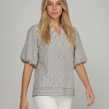Sailaway Stripe Tunic Top (detail view 4)