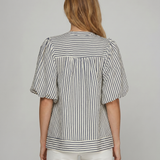Sailaway Stripe Tunic Top (detail view 5)
