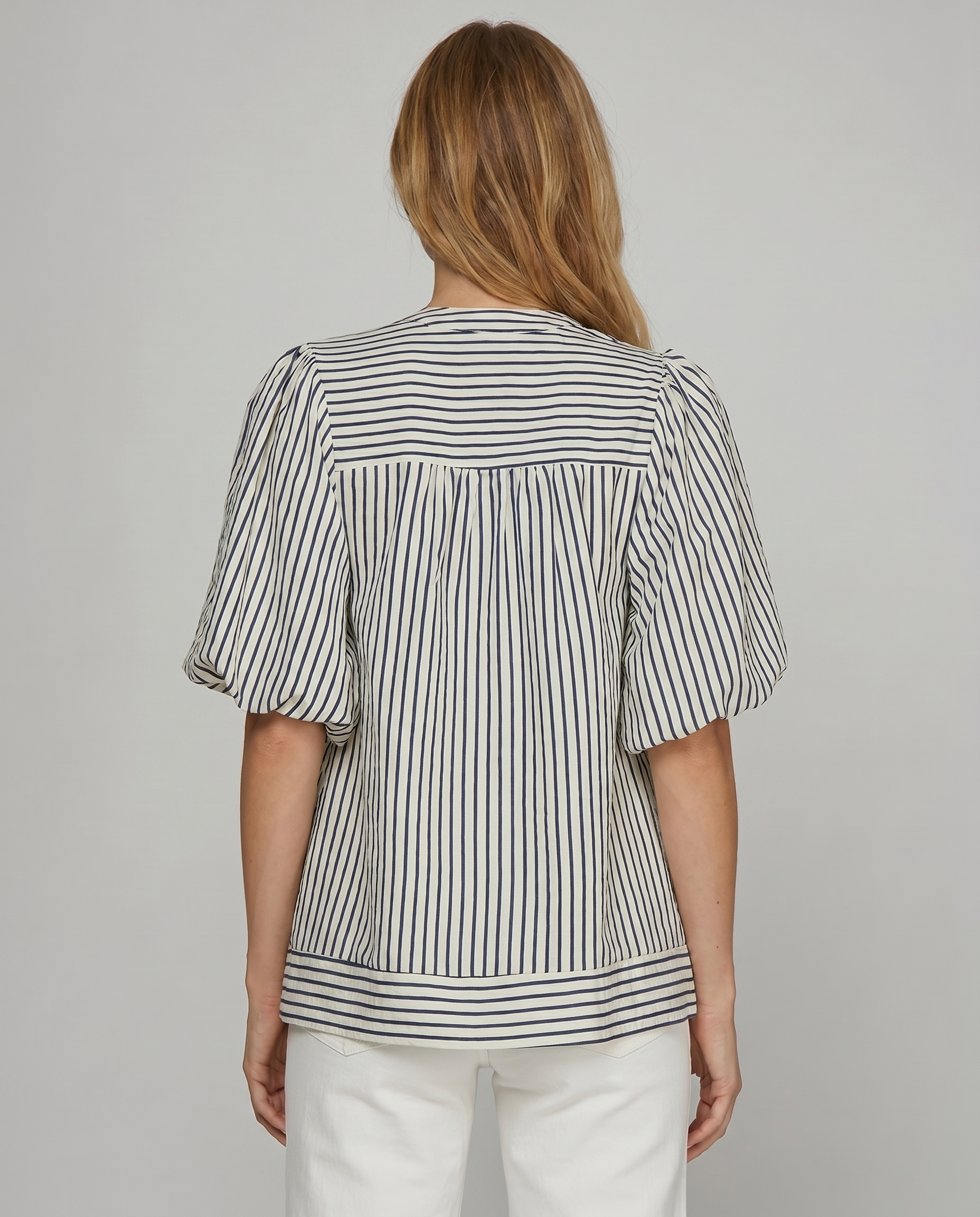 Sailaway Stripe Tunic Top (detail view 5)