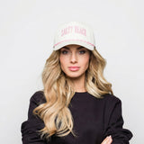 Salty Beach Embroidered Hat