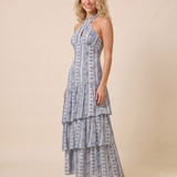 Santorini Breeze Maxi Dress