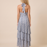 Santorini Breeze Maxi Dress