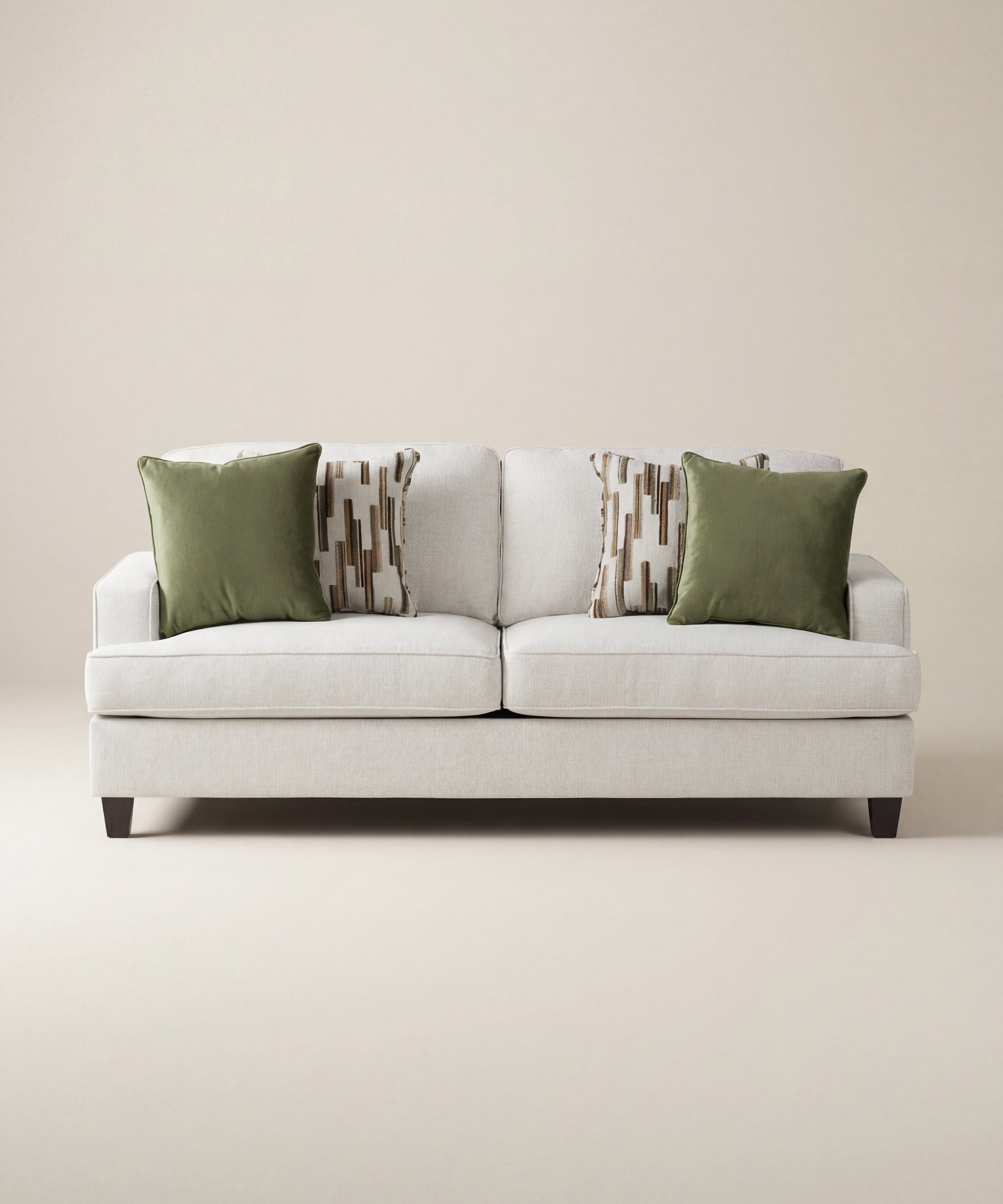 Scout Sofa– Modern Upholstered Track Arm Couch (detail view 2)