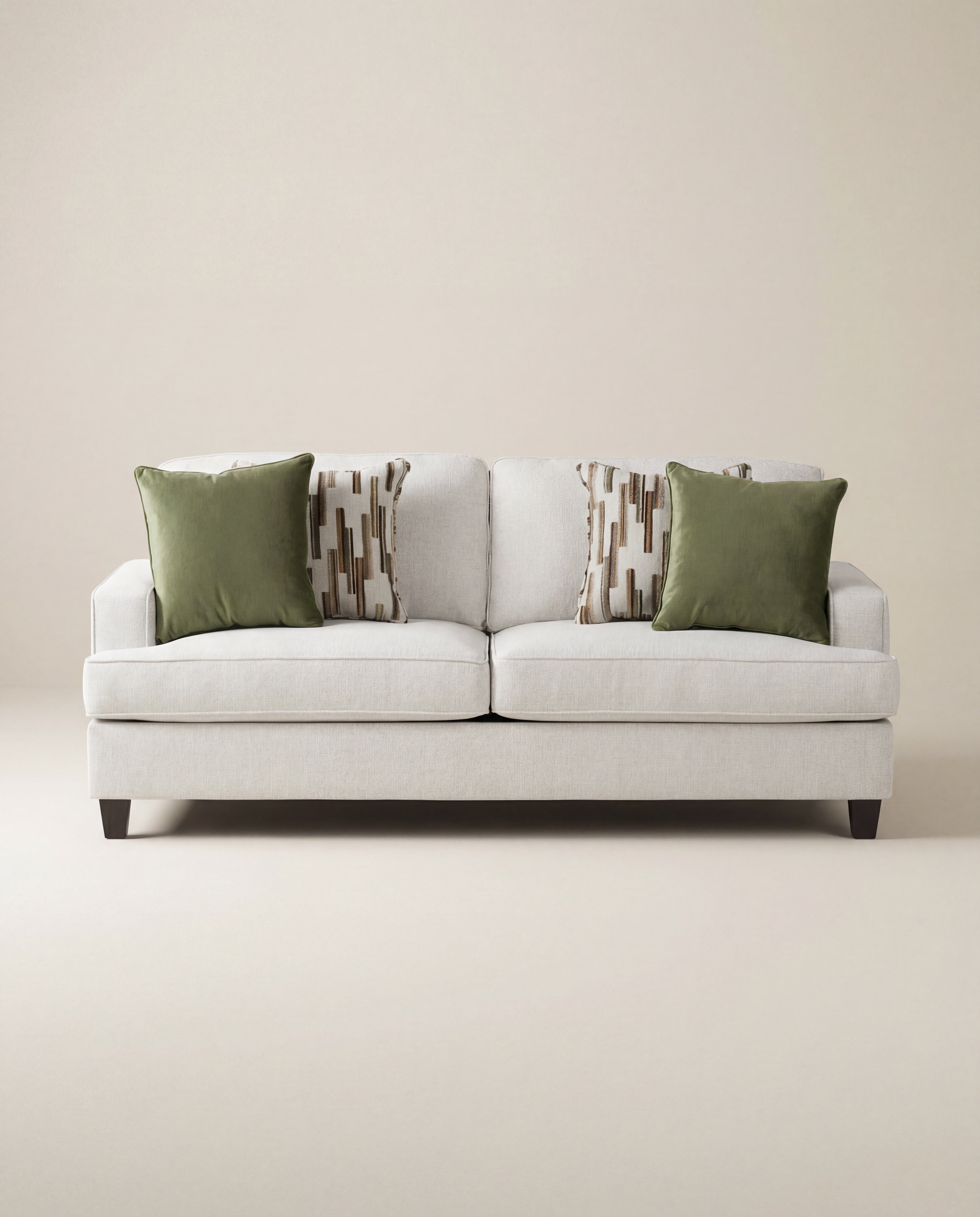 Scout Sofa– Modern Upholstered Track Arm Couch (detail view 2)