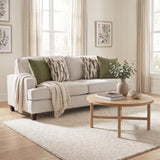 Scout Sofa– Modern Upholstered Track Arm Couch