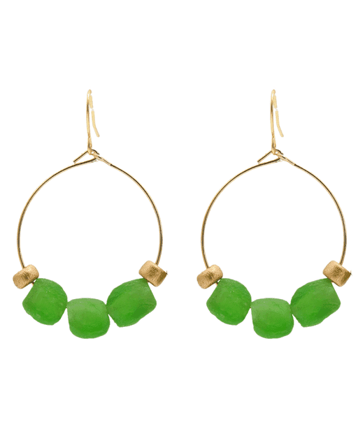 Sea Glass Medium-9mm Earrings