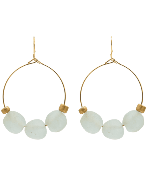 Sea Glass Medium-9mm Earrings