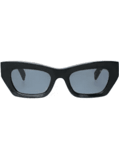 Selina Cat Eye Sunglasses - Black