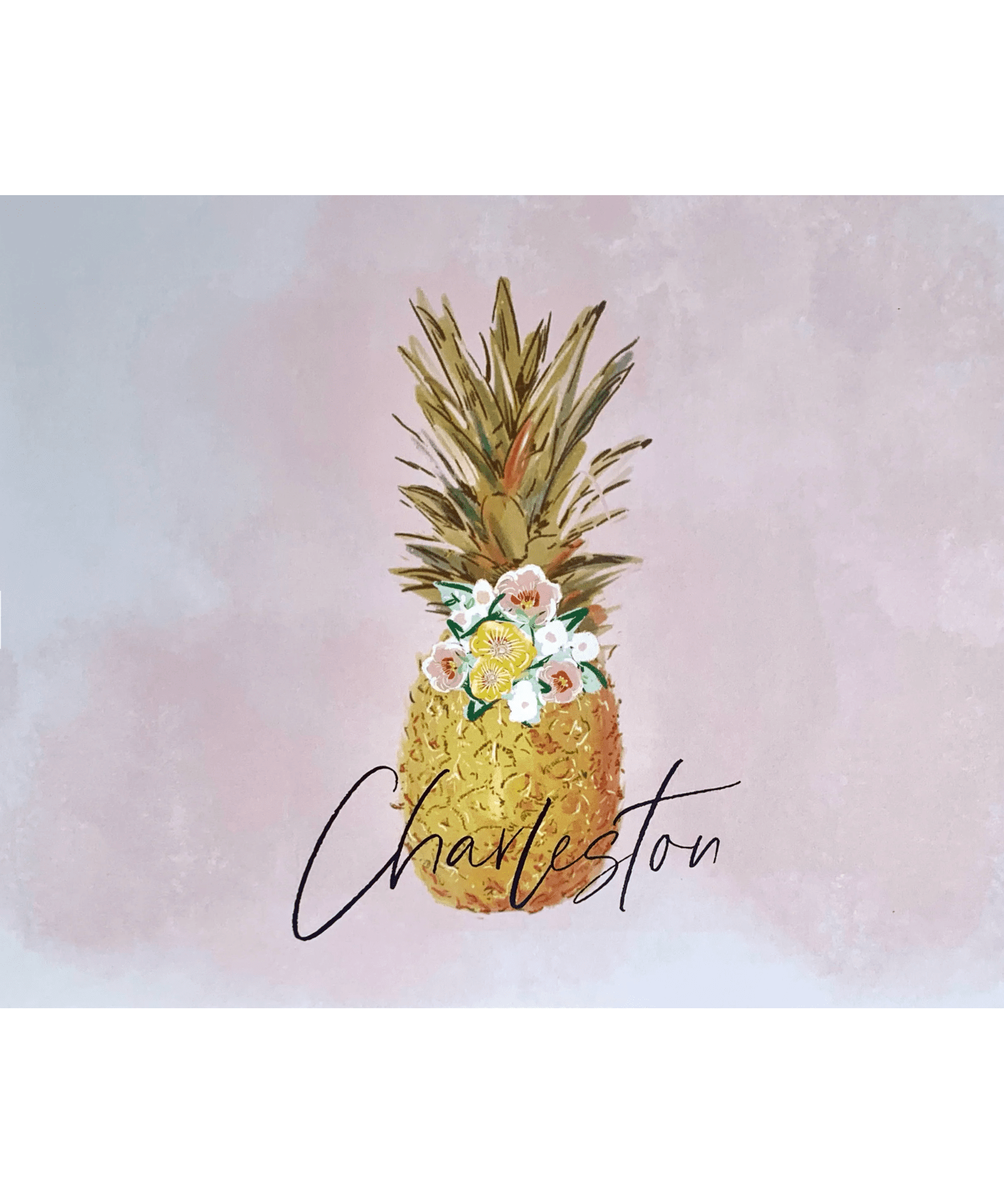 Pink Pineapple - Art Print