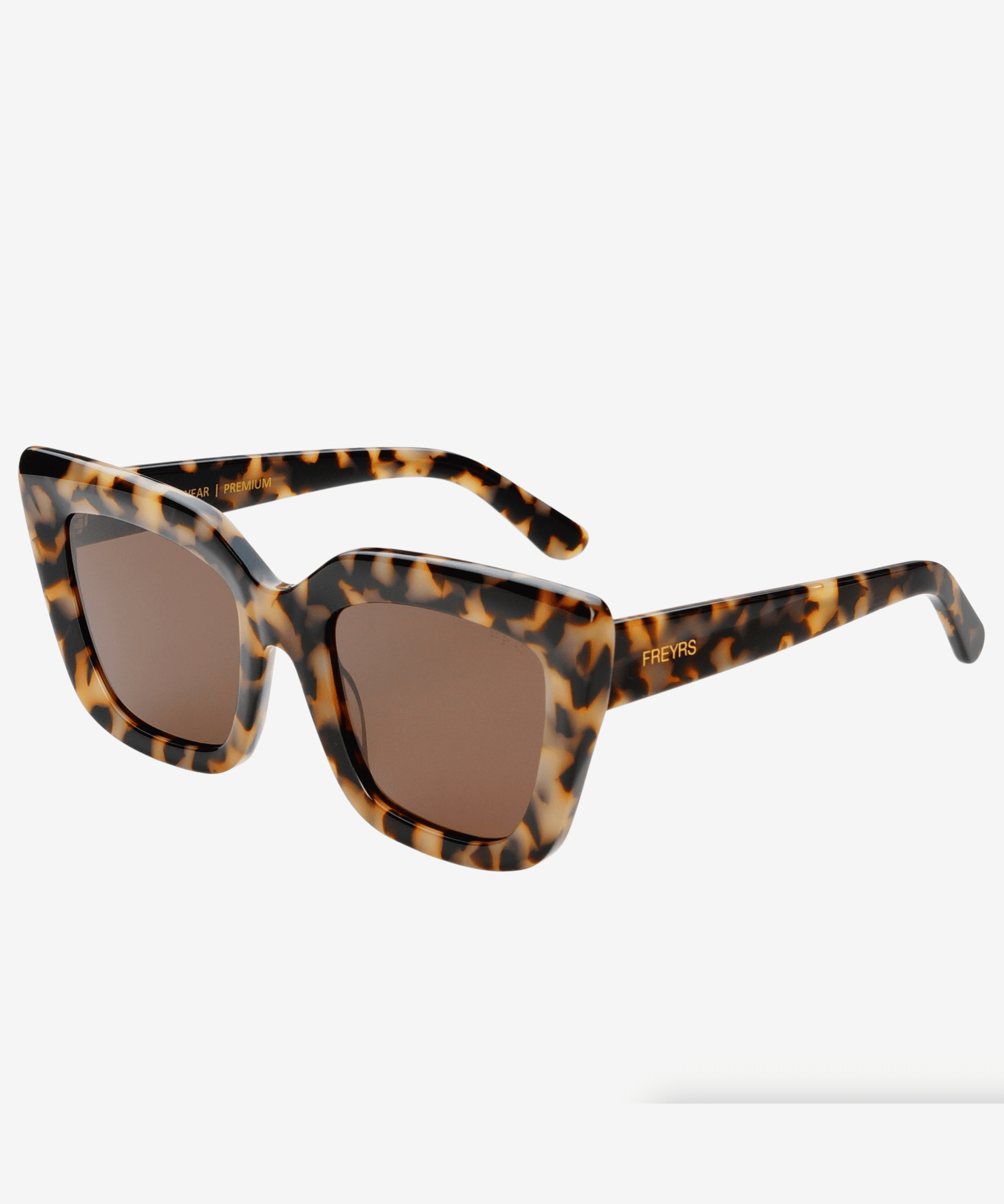 Oversized Cat Eye Sunglasses Tortoise