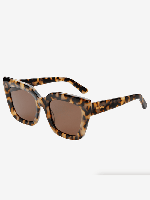 Oversized Cat Eye Sunglasses Tortoise