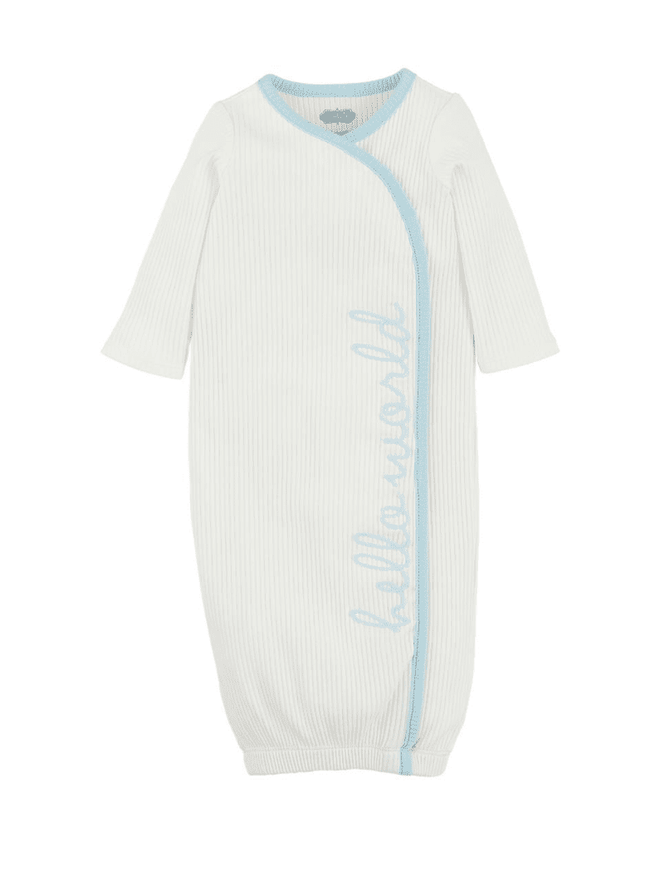 Baby Blue Hello World Gown