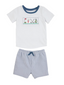 Golf Smocked Short Set