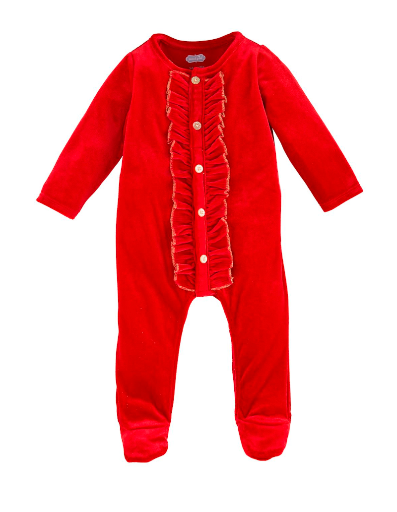 Red Velour Sleeper – My Sister's Cottage