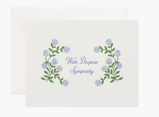 Hydrangea Sympathy Card