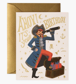 Pirate Birthday Card